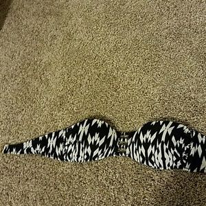 Aztec Print Bikini Top